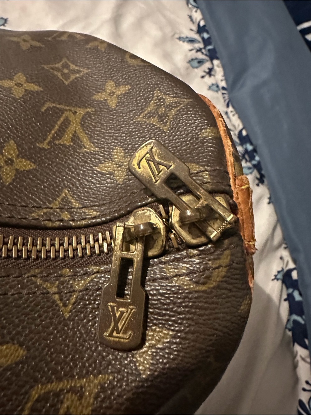 Brown Monogrammed Duffel Bag - Picture 5 of 6